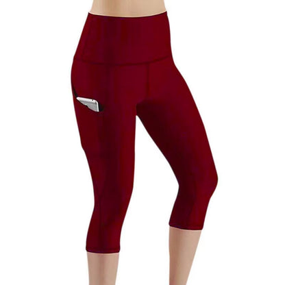 High Waist Legging Pockets Fitness Bottoms Running Sweatpants for Women Quick-Dry Sport Trousers Workout Yoga Pants 2024 NEW