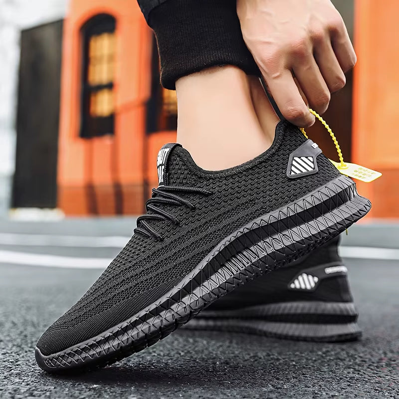 Fashion Sneakers Men'S Casual Shoes Lac-Up Lightweight Shoes Comfortable Breathable Walking Shoe Zapatillas Hombre