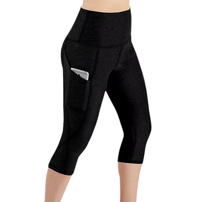 High Waist Legging Pockets Fitness Bottoms Running Sweatpants for Women Quick-Dry Sport Trousers Workout Yoga Pants 2024 NEW