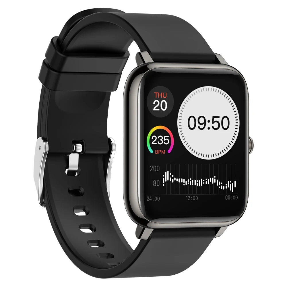 New Phone Reminder Smart Watch Men Women Sports Clock Fitness Tracker Heart Rate Sleep Monitor Waterproof Music Lady Smartwatch