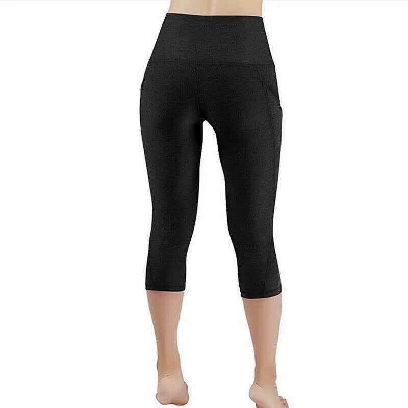 High Waist Legging Pockets Fitness Bottoms Running Sweatpants for Women Quick-Dry Sport Trousers Workout Yoga Pants 2024 NEW